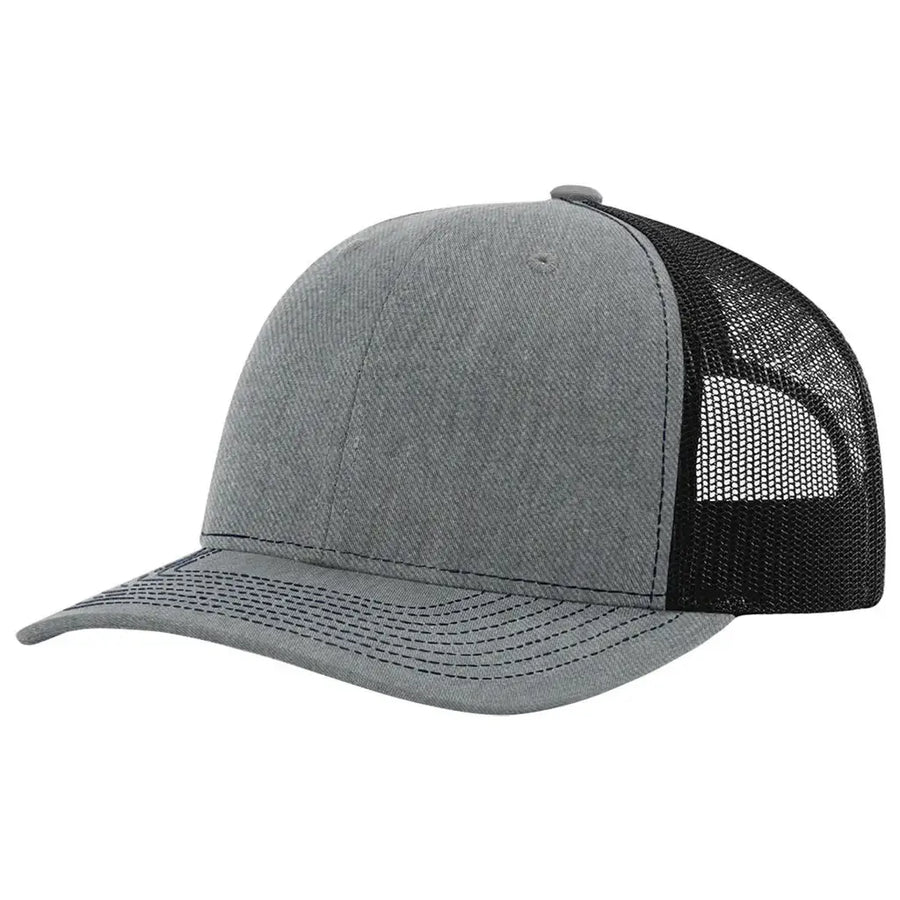 Richardson 112 - Heather Gray/Black