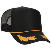 Foam Trucker - Captain Black/Gold