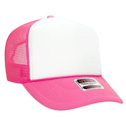 Foam Trucker - Neon Pink/White
