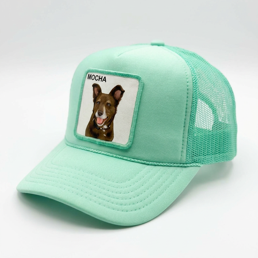 Foam Trucker - Seafoam Green