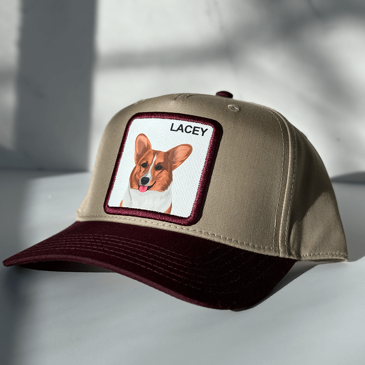 Vintage Hat - Maroon