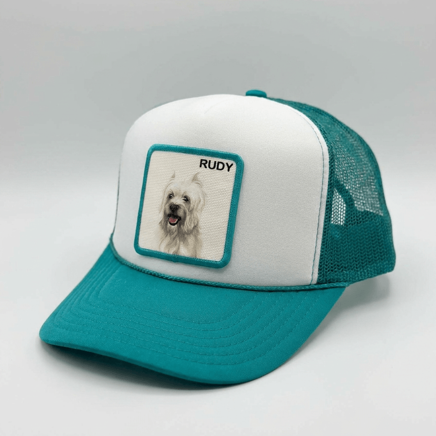 Foam Trucker - Jade/White
