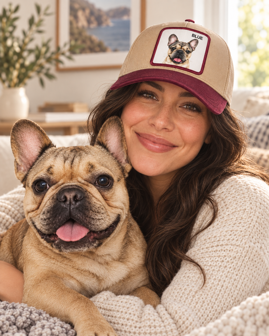 Vintage Hat - Maroon