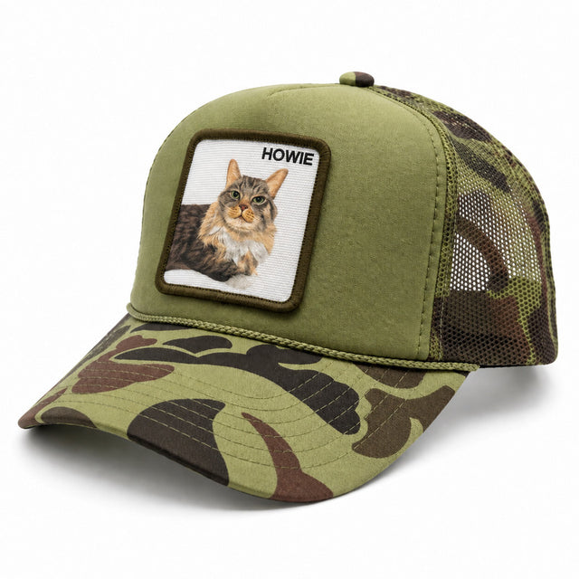 Foam Trucker - Green Camo
