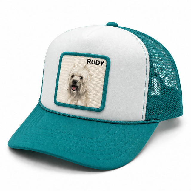 Foam Trucker - Jade/White