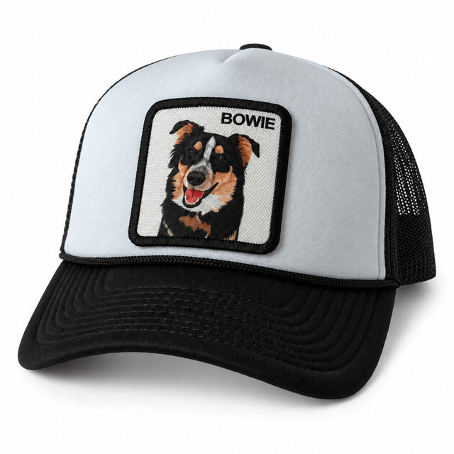 Youth Hat - Black/White