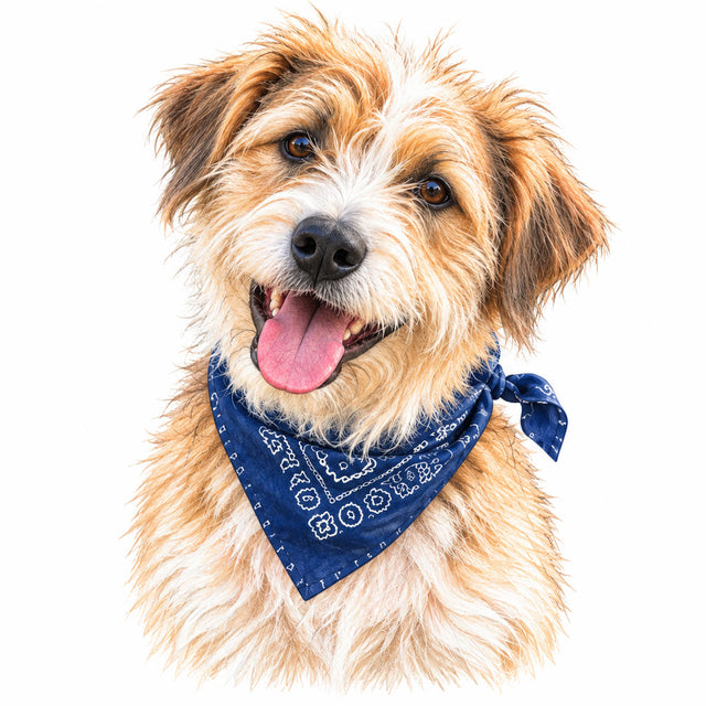 Hand-drawn portrait artwork created from the customer's pet photo